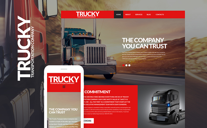 Logistics WP Theme